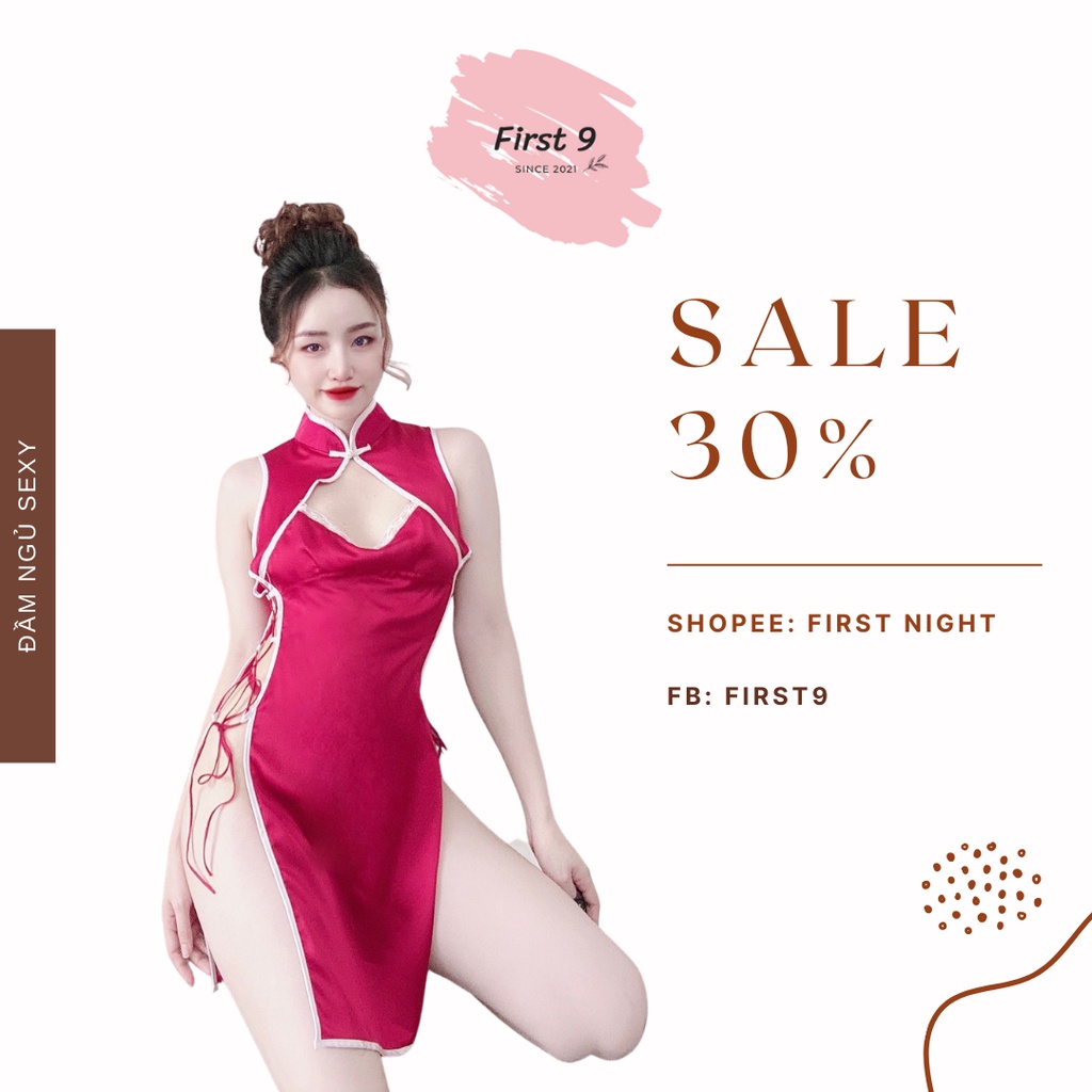 Đầm ngủ sexy cosplay cô gái trung hoa cực sexy