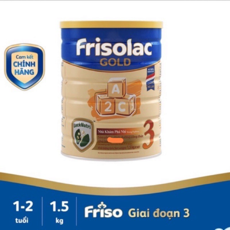 Thanh lý sữa bột Friso gold 3 1,5kg