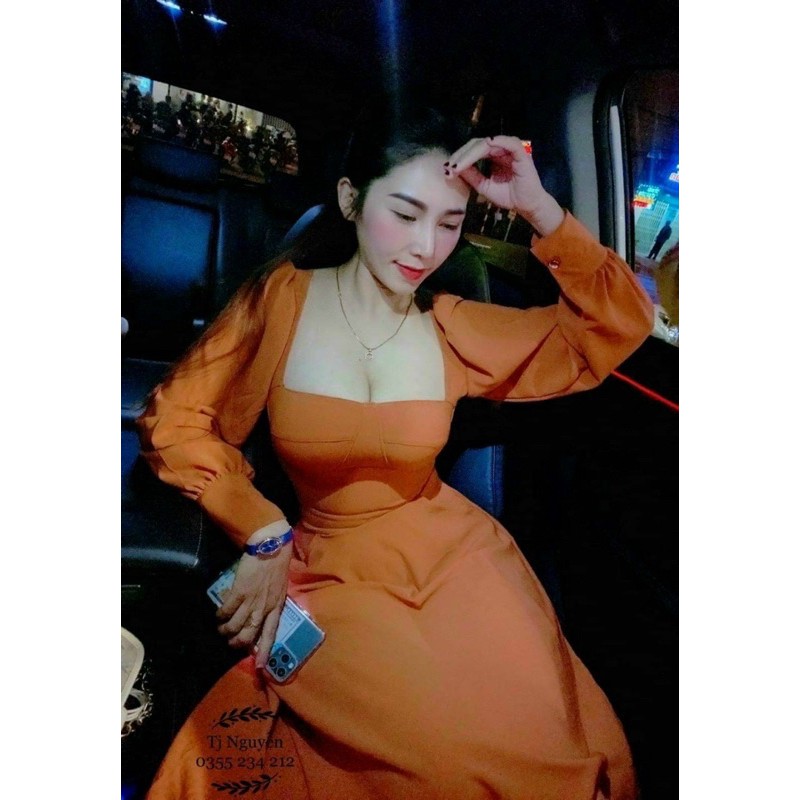 Đầm maxi cổ yếm tầng đẹp xuất sắc khách ơi CH12 | BigBuy360 - bigbuy360.vn