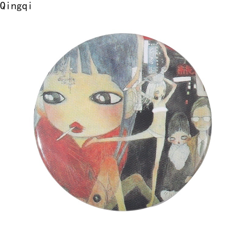 Huy hiệu cài áo MISS ZOE bằng thiếc EVA họa tiết hoạt hình tùy chọn