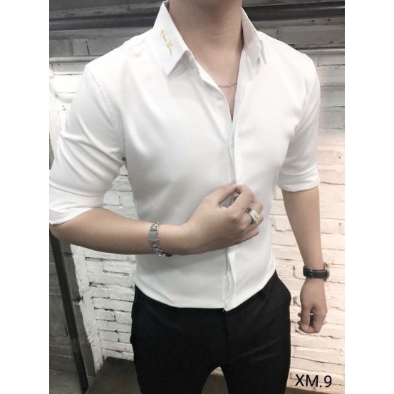 Áo Sơ Mi Nam Tay Dài Vải Lụa Cao Cấp HOT Nhất 2020