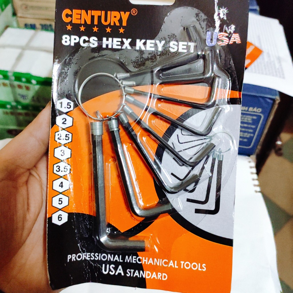 lục giác 8 cây century