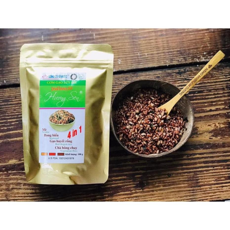 GẠO LỨT SẤY RONG BIỂN CAO CẤP HƯƠNG SEN / MUA 10 TẶNG 1 [Helifood]