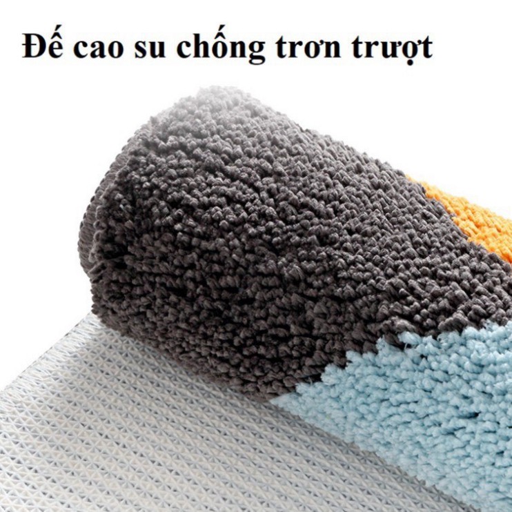 [  XẢ KHO  ]  Thảm chùi chân 3D siêu xinh thấm hút nước tốt,mặt sau chống trơn trượt -&gt; kt 40x60