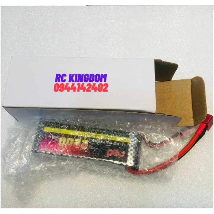 Pin 2200mAh 2S/3S cho xe tàu, máy bay điều khiển từ xa