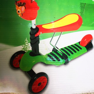 Xe chòi chân scooter 2 chức năng
