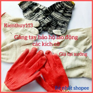 10 đôi bao tay len giá xưởng,  bảo hộ lao động bền,đẹp!
