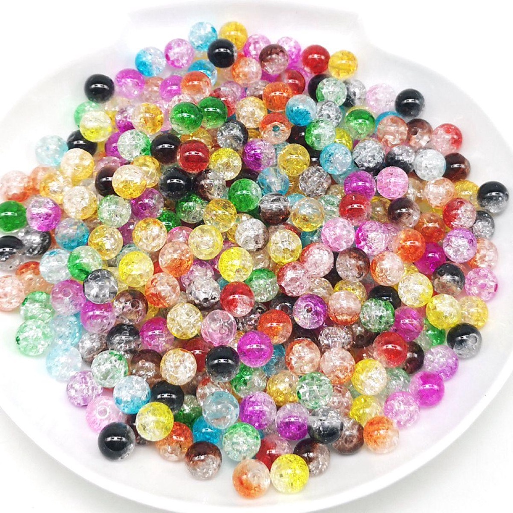 Set 50 Hạt Cườm Tròn Làm Trang Sức Thủ Công