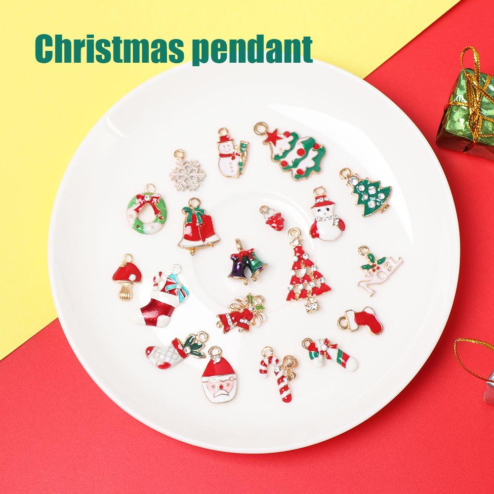 CONOPERY Bộ 14 / 19 Phụ Kiện Treo Trang Trí Giáng Sinh Bằng Hợp Kim Xinh Xắn