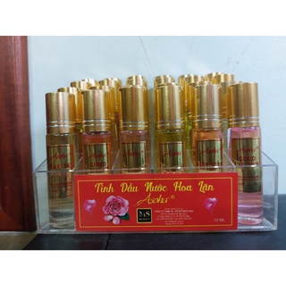 Nước hoa nam nữ 12ml lăn