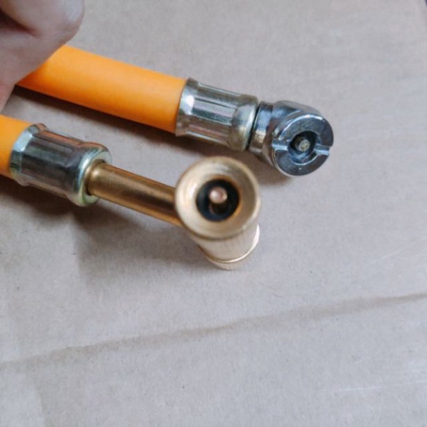 Combo 2 sợi dây bơm xe đạp, xe máy, dụng cụ bơm lốp