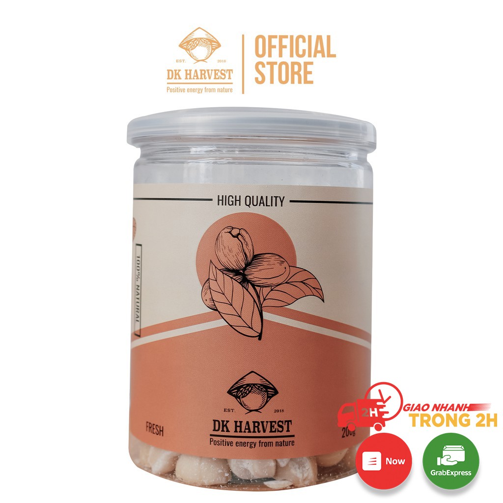 Nhân Macca Nguyên Hạt Nhập Khẩu Úc DK Harvest - 200g | BigBuy360 - bigbuy360.vn