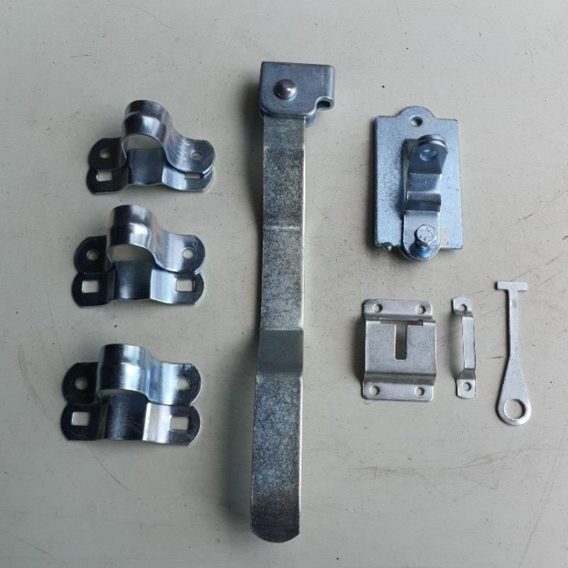 COMBO BỘ KHÓA CỬA THÙNG XE Ô TÔ TẢI