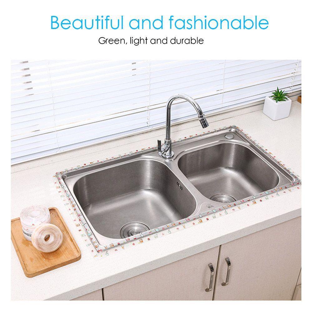 Dải Dán Viền Bồn Rửa Chén / Nhà Bếp / Phòng Tắm Chống Thấm Nước
