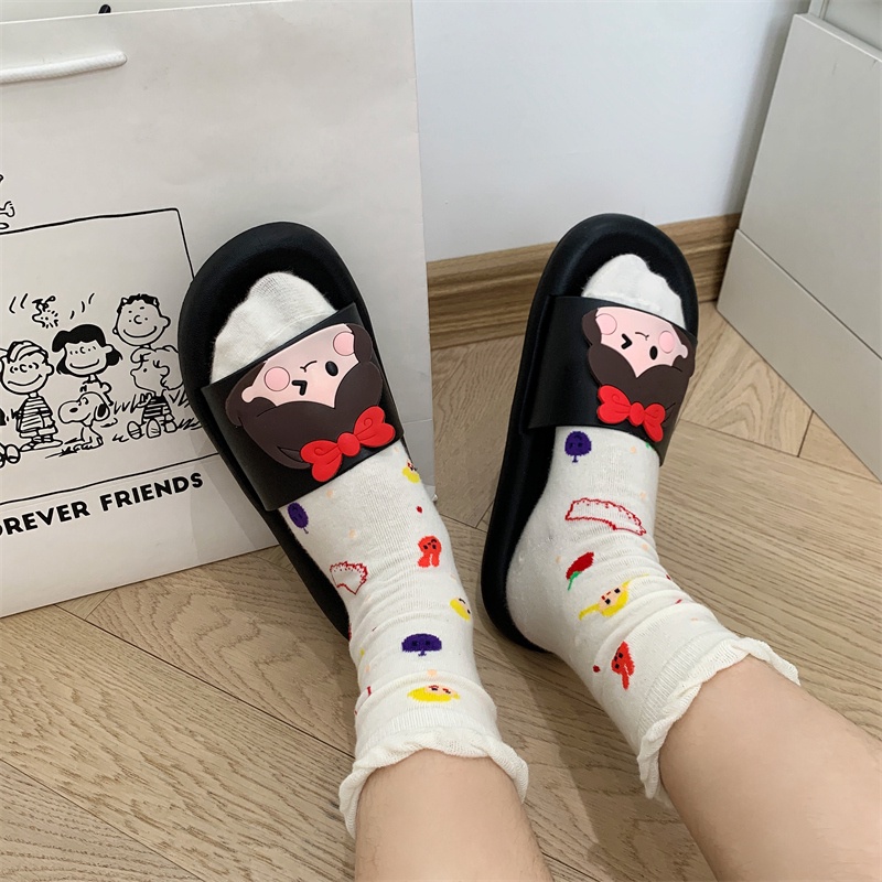 JY502- C3 - Dép Quai Ngang Đi Trong Nhà Chống Trượt  Dễ Thương cực xinh CÔNG CHÚA