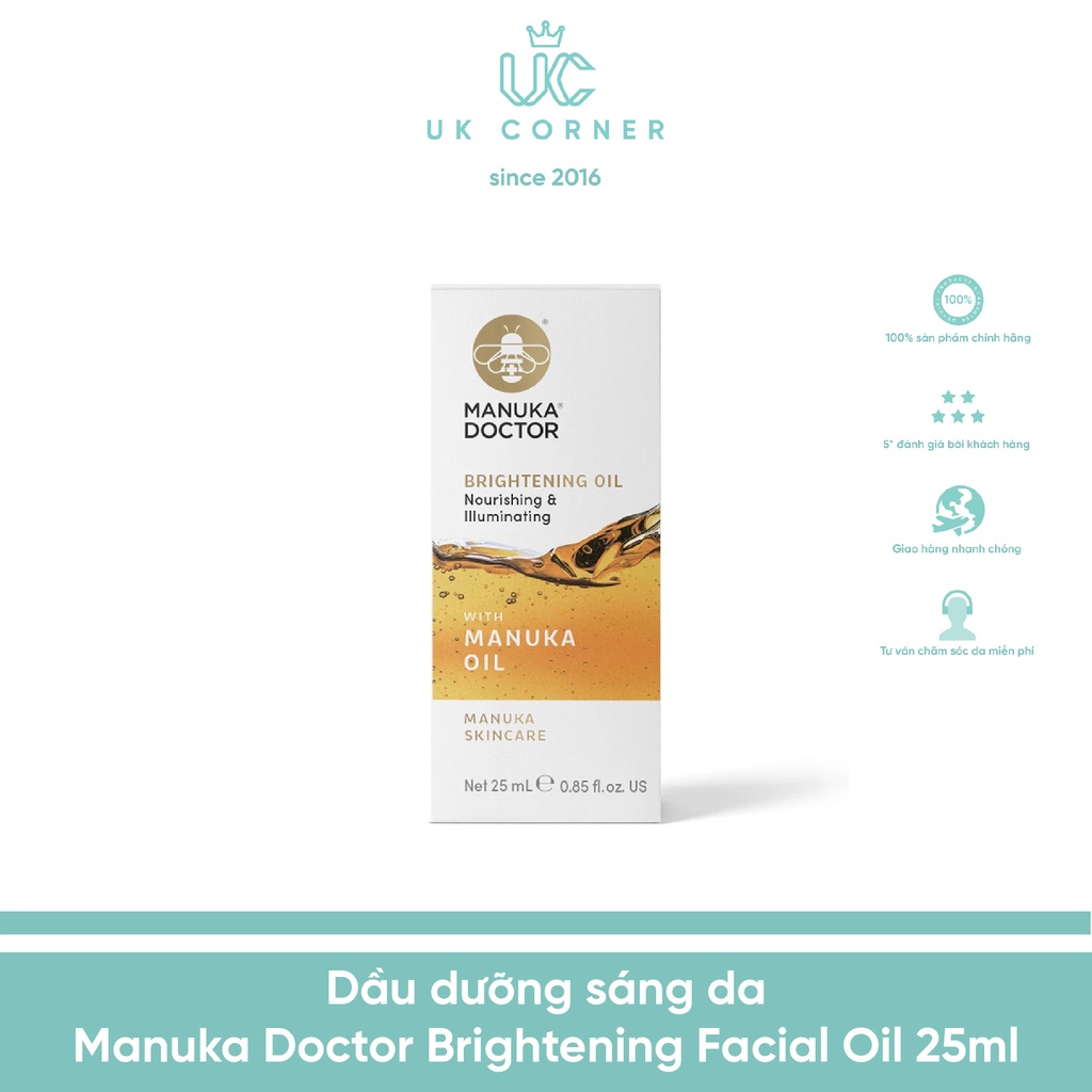 Dầu dưỡng sáng da Manuka Doctor Brightening Facial Oil