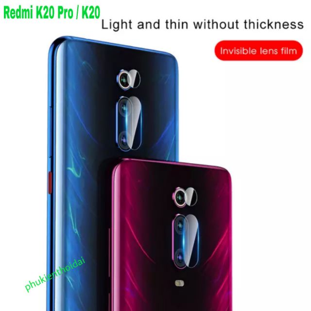 Cường lực Camera Xiaomi Redmi K30 / K30 Pro / Poco F2 Pro  Redmi K40 / Poco F3 dùng chung đủ phụ kiện