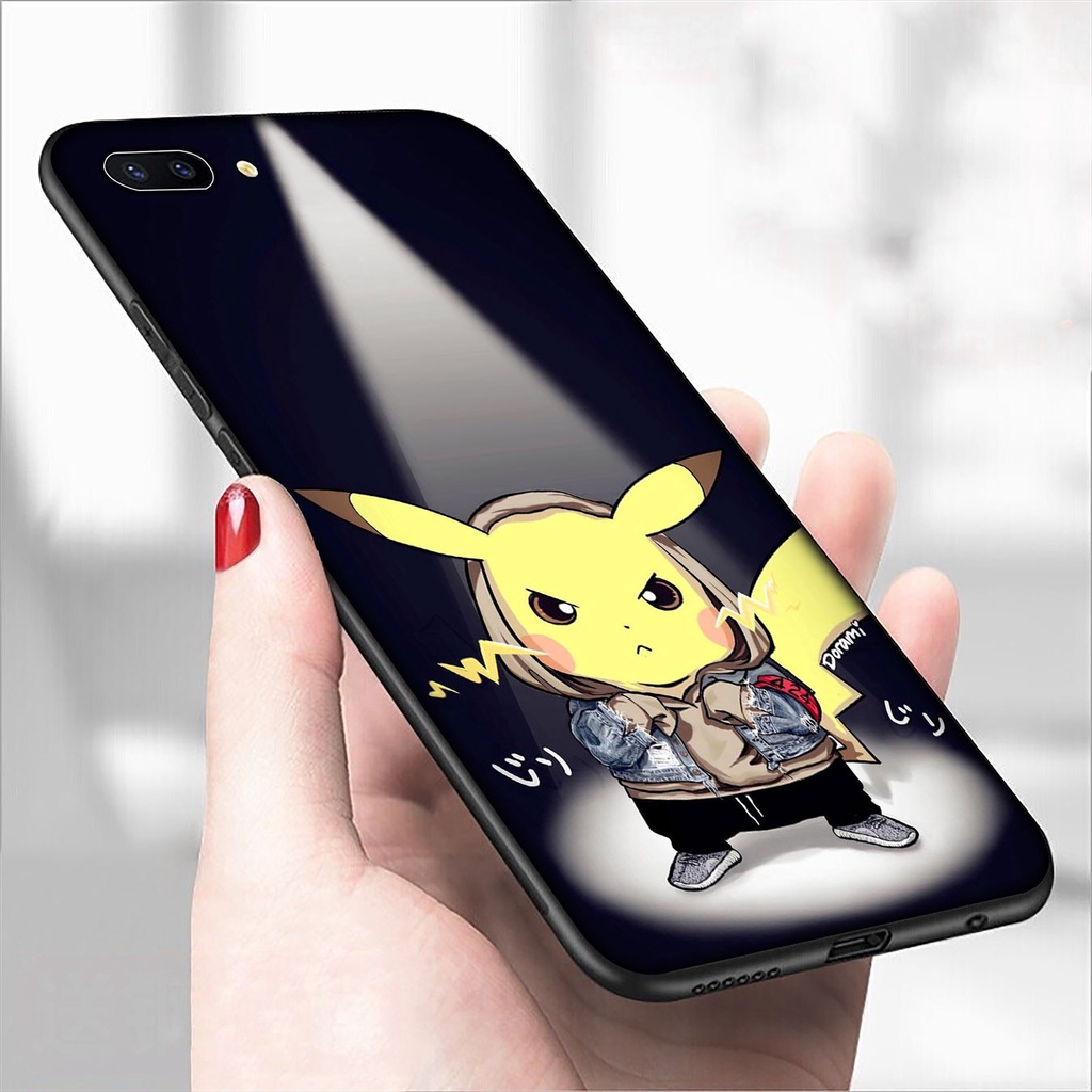 Ốp điện thoại silicone TPU mềm in hình Pikachu Pokemon dễ thương cho Xiaomi Redmi Note 9S 5 9 Pro Max 9A 9C