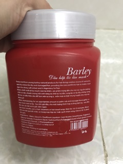 Dầu hấp tóc Barley lúa mạch