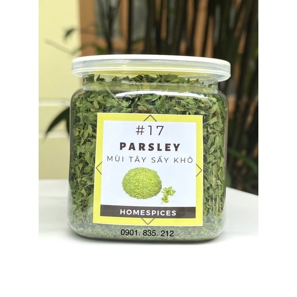 Lá mùi tây sấy khô - Parsley nhập khẩu