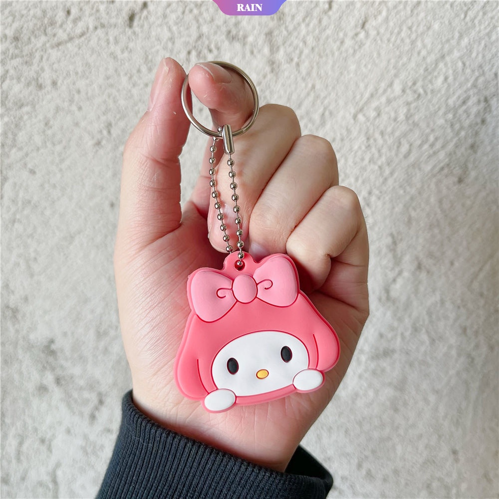SANRIO 1 Vỏ Silicon Mềm Hình Cinnamoroll My Melody Kuromi Hello Kitty Bảo Vệ Chìa Khóa