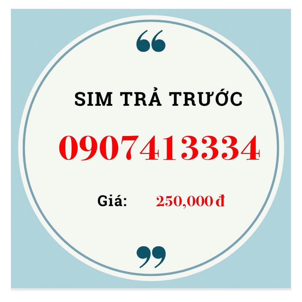SIM MOBI 4G RẺ ĐẸP - 0907413334- STT387