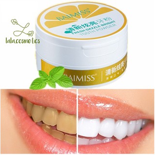 Bột Đánh Răng Thảo Dược BAIMISS Trắng Răng Hoàn Hảo Sạch Thơm Miệng 50g