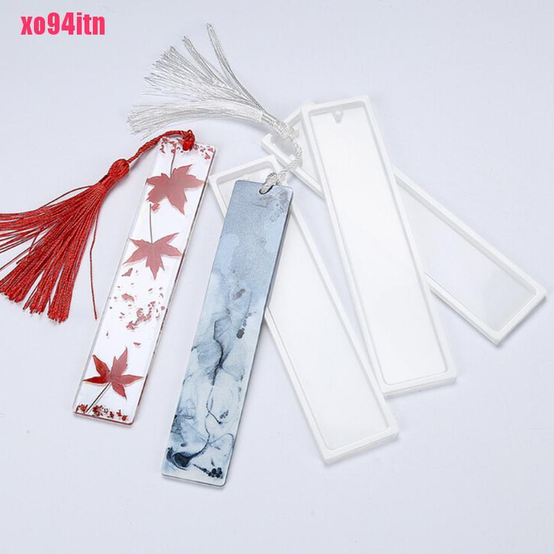 Khuôn Silicone Làm Dấu Sách Hình Chữ Nhật