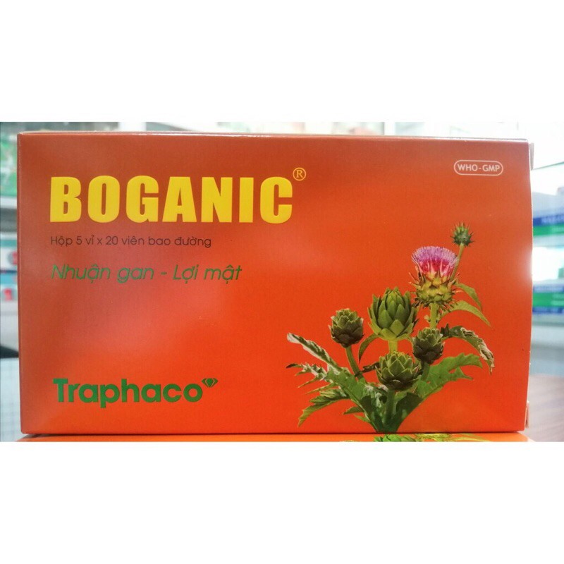 boganic viên bao đường hộp 100 viên