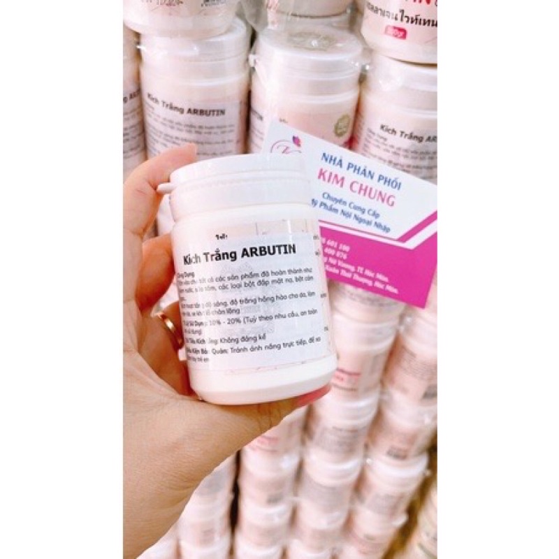 Abutine 3c3 ❤️ Kem Dưỡng Trắng chuyên dùng cho spa