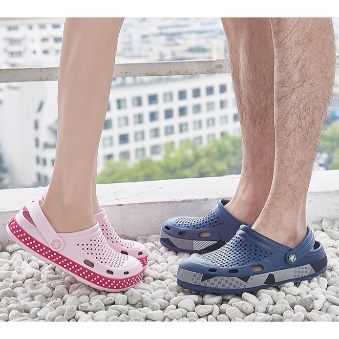 Dép bít đầu - Sục nhựa nữ COQUI - Chất liệu nhựa xốp siêu nhẹ, không thấm nước - Mã SP 6412