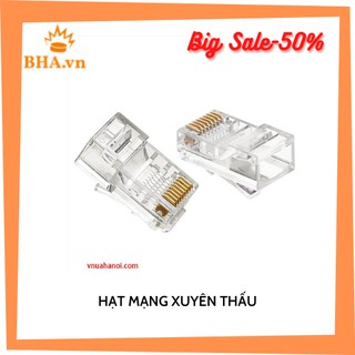 Hạt mạng xuyên thấu RJ45 100 hạt