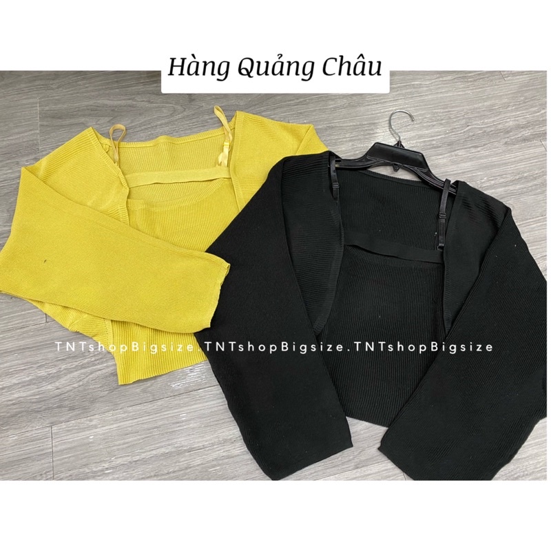 SET ÁO LEN 2 DÂY [ TNT SHOP BIGSIZE 60kg 90kg ] | BigBuy360 - bigbuy360.vn