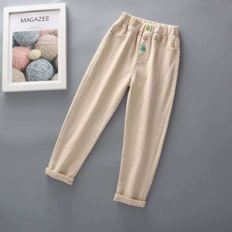 Quần Cotton Trơn Phong Cách Mới Năm 2022 Hợp Thời Trang Dễ Phối Đồ Cho Bé Gái