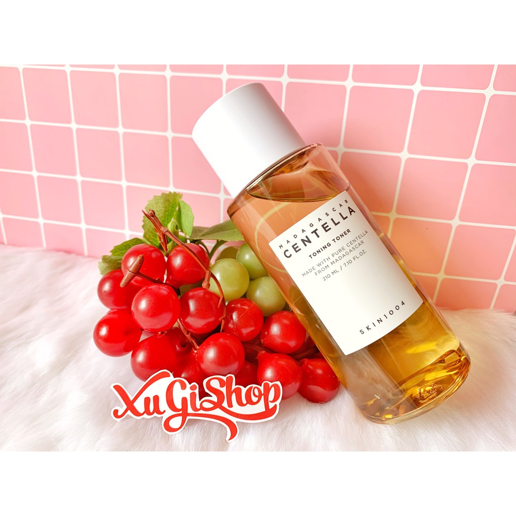 Nước Hoa Hồng Giúp Cân Bằng, Dưỡng Trắng Da Chiết Xuất Rau Má Skin1004 Madagascar Centella Toning Toner 210ml