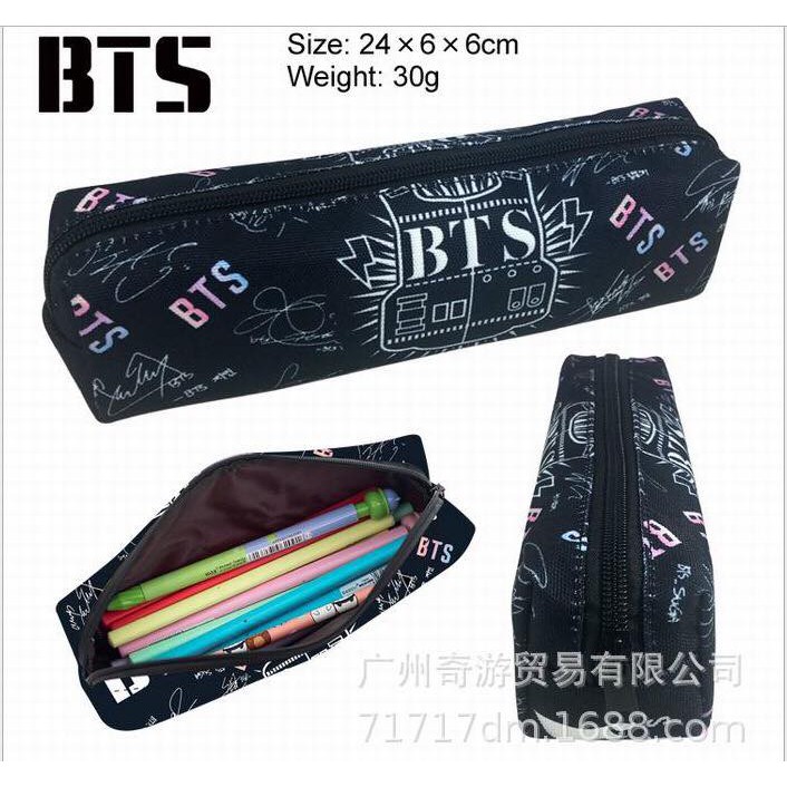 Hộp bút BTS vải