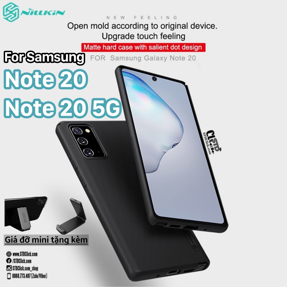 ỐP LƯNG SAMSUNG GALAXY NOTE 20 NILLKIN NHỰA CỨNG CHÍNH HÃNG