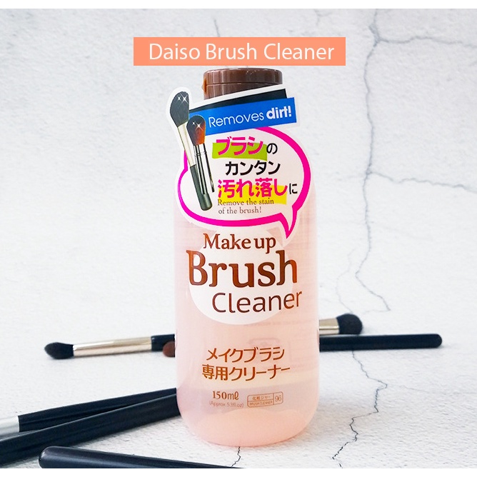 Nước Rửa Cọ Trang Điểm Mút Make Up Brush Cleaner 150ml Chính Hãng HALOMI Siêu Sạch Dụng Cụ