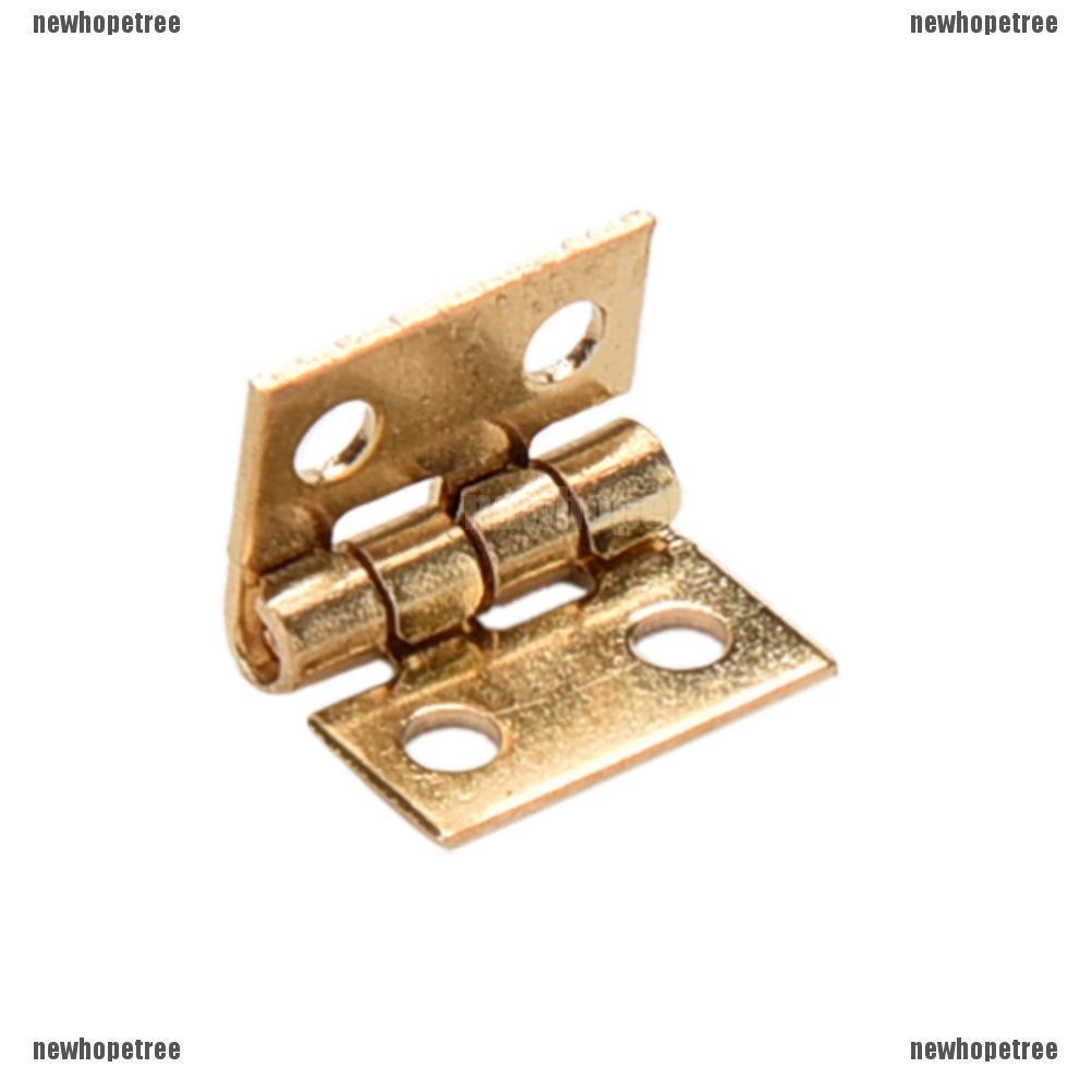 Set 20 Bản Lề Kim Loại Mini Tỉ Lệ 1 / 12 Trang Trí Nhà Búp Bê