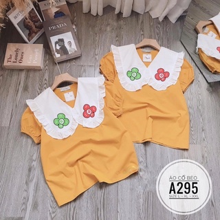 Bigsize áo cổ bèo a295