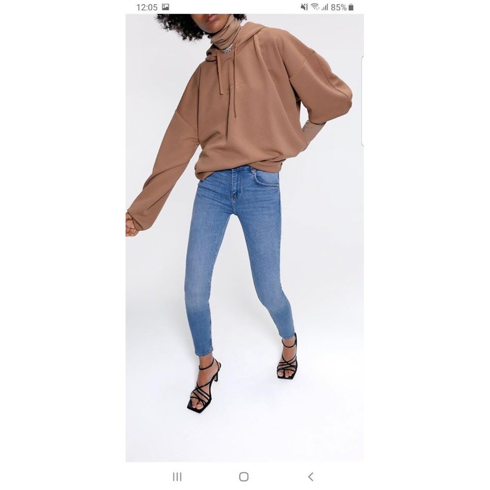 Quần jeans Zara vintage cạp cao