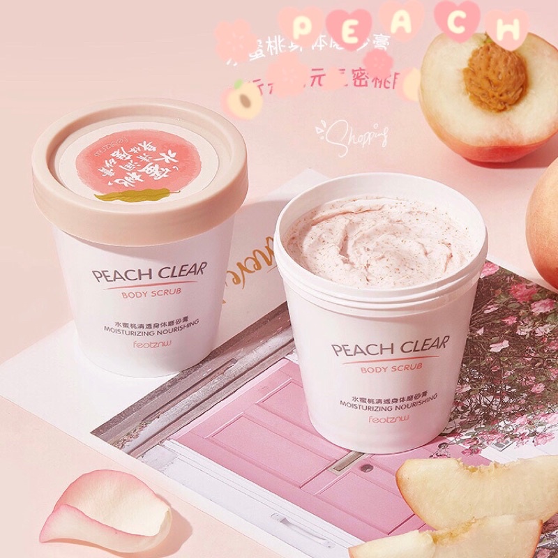 Tẩy tế bào chết PEACH CLEAR làm mịn da đều màu da nội địa Trung | WebRaoVat - webraovat.net.vn