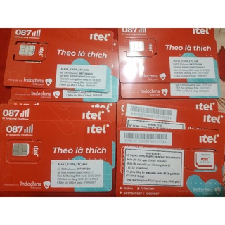Sim itel 4G trọn đời