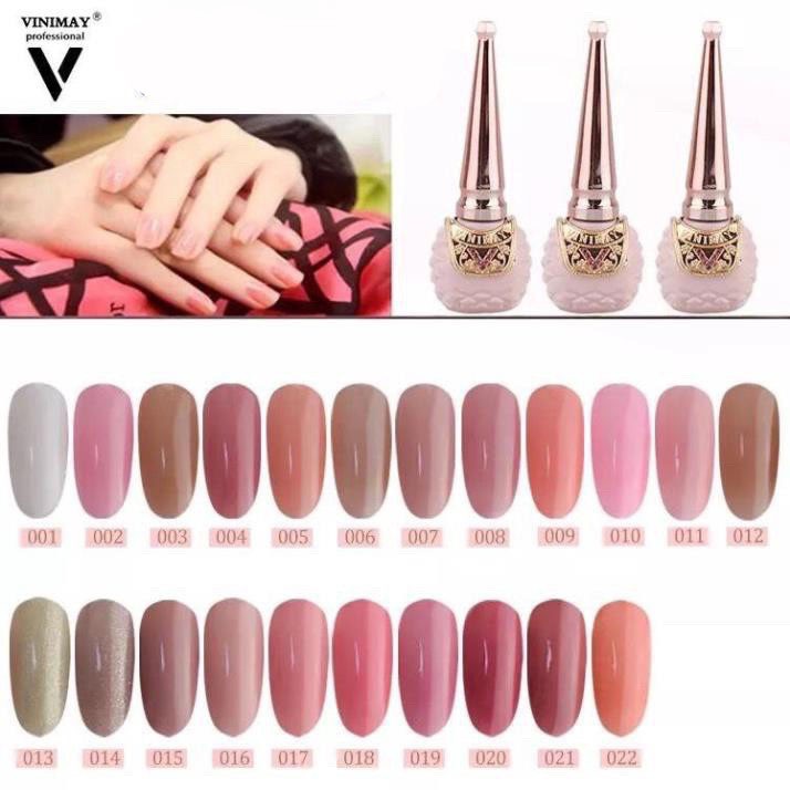 Sơn Gel, Sơn Thạch VINIMAY 22 Màu - (dành cho tiệm nail chuyên nghiệp) CH141