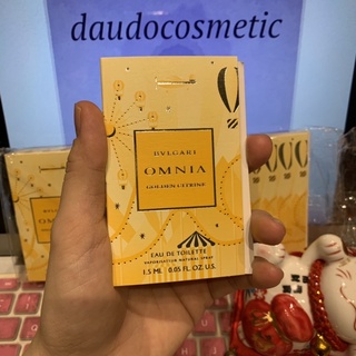 Nước hoa Bvlgari Omnia Golden Citrine EDT 1.5ml