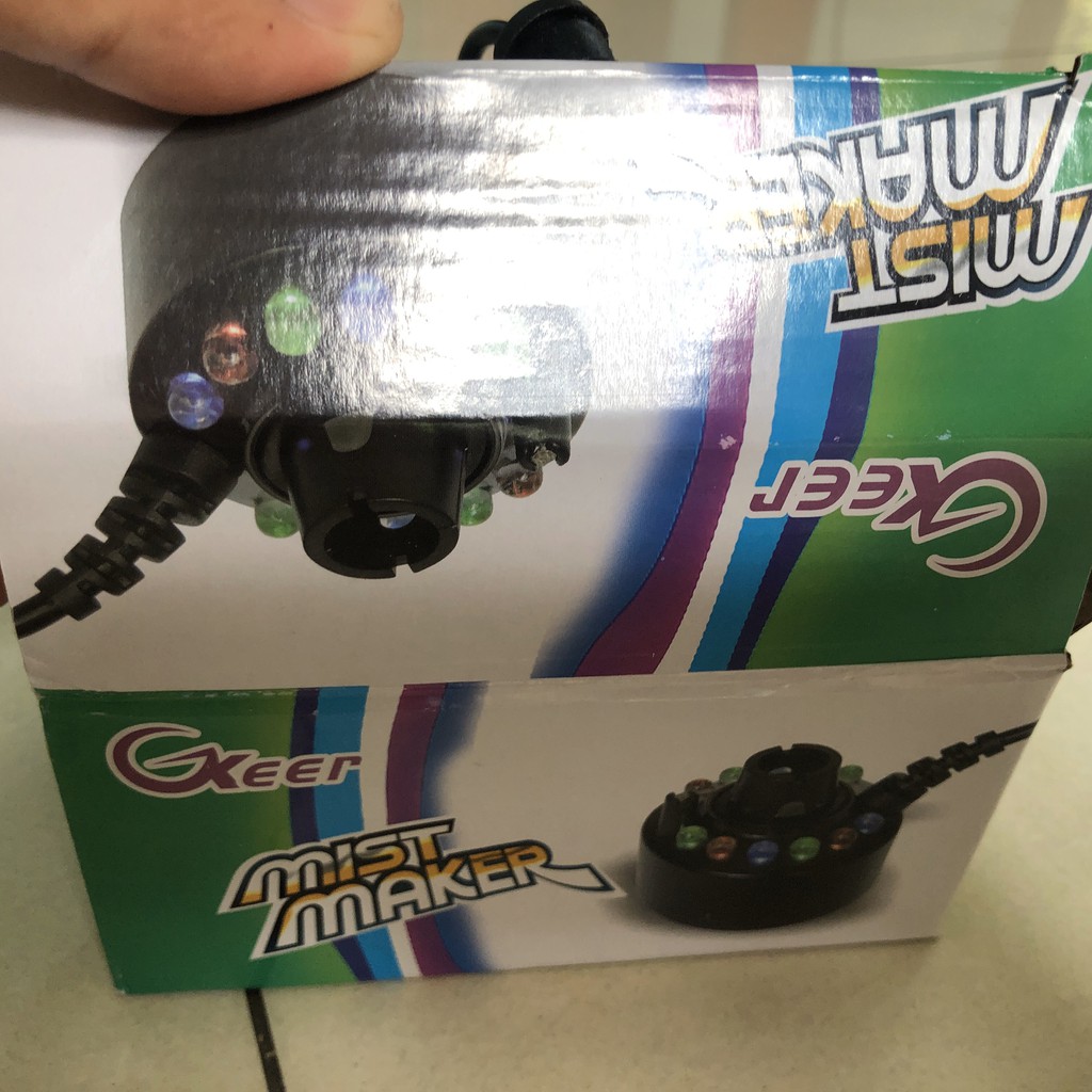 Máy tạo khói có đèn led 7 màu | BigBuy360 - bigbuy360.vn