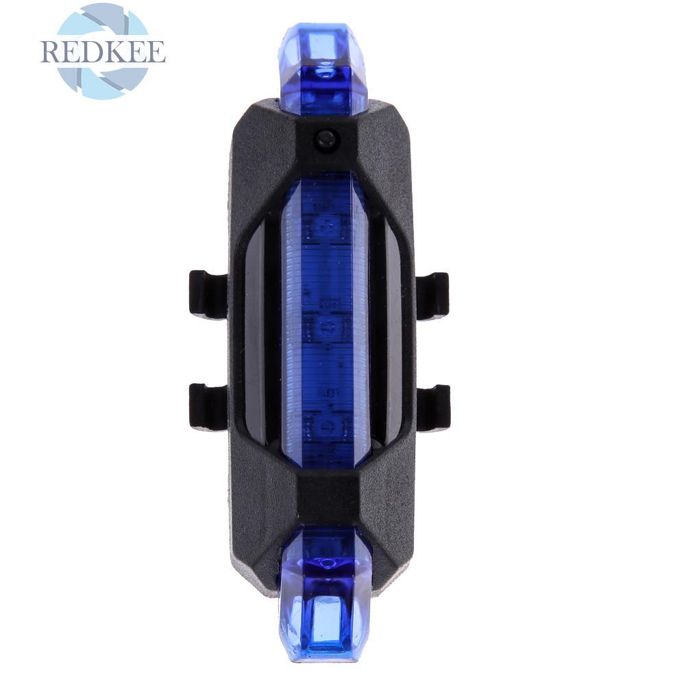 Đèn Led Cảnh Báo Gắn Đuôi Xe Đạp Sạc Usb Chống Thấm Nước