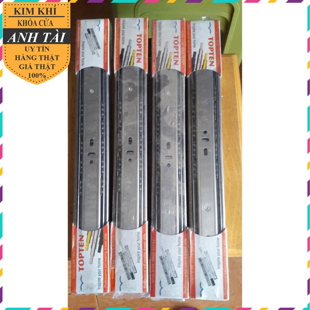 ☫Ray trượt ngăn kéo 3 tầng Inox 304 bản rộng 45mm siêu bền