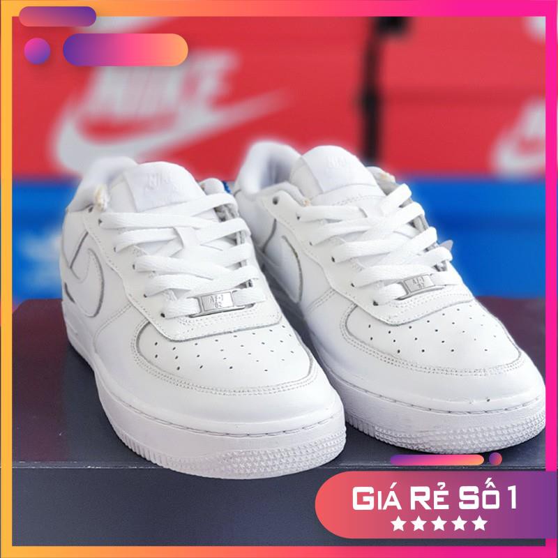 Giày Nike Air Force I low trắng, size từ 35 - 46 real 2hand (đã sử dụng) -am1