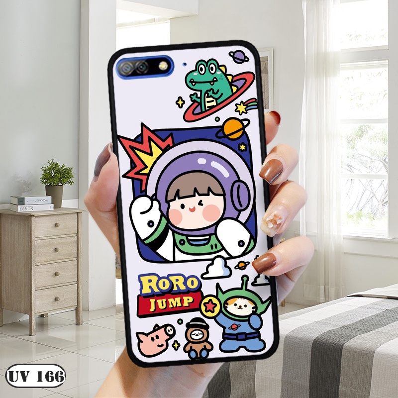 Ốp lưng nhám cho điện thoại HUAWEI Y7 Pro 2018